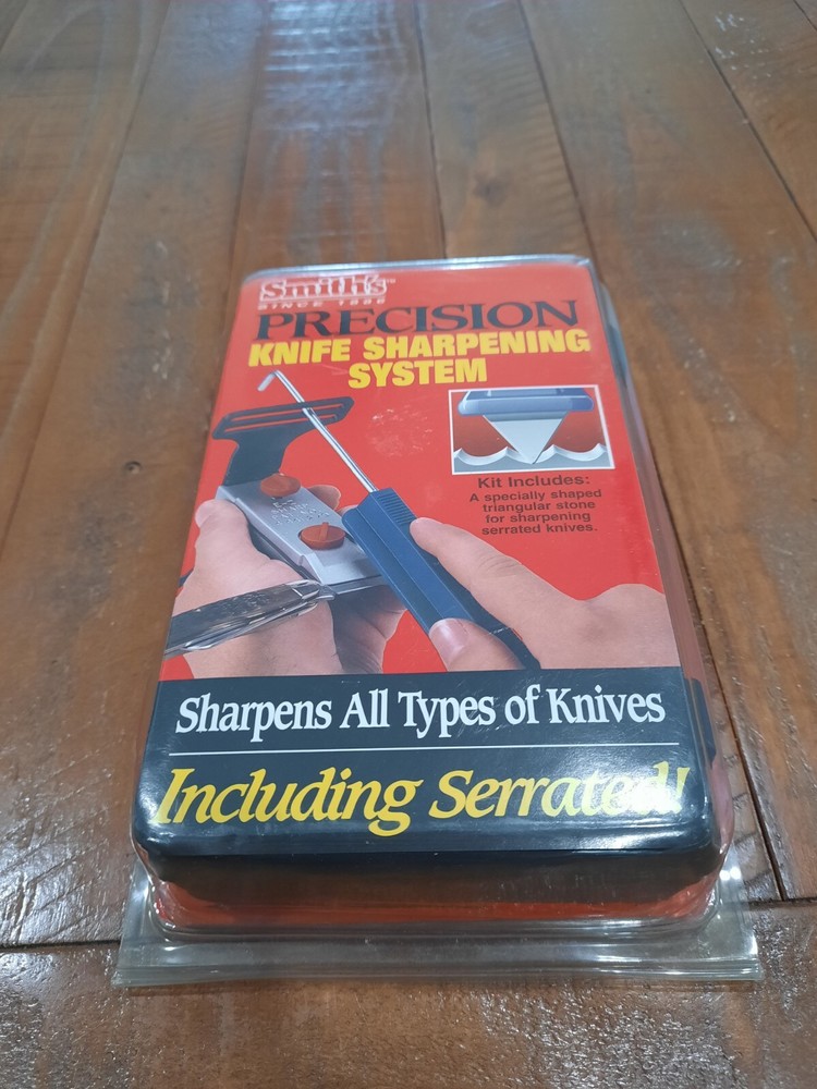 Smith's Precision Knife Sharpening System Kit w/Hard Carrying Case. Never Used.