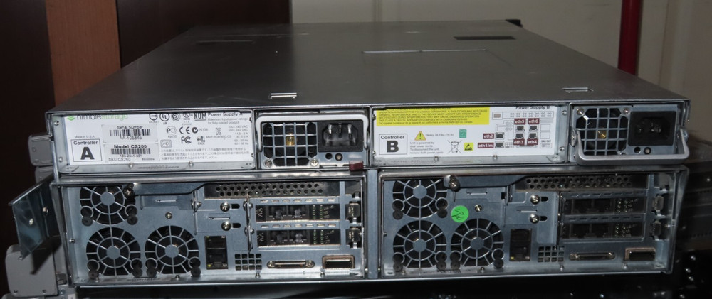 Nimble Storage Array CS260 HHD 12x 3TB SSD 4x 300GB