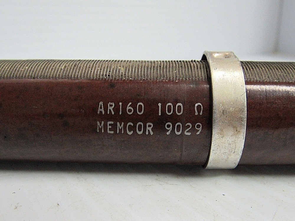MEMCOR RESISTOR AR160 100Ω 100OHMS - USED