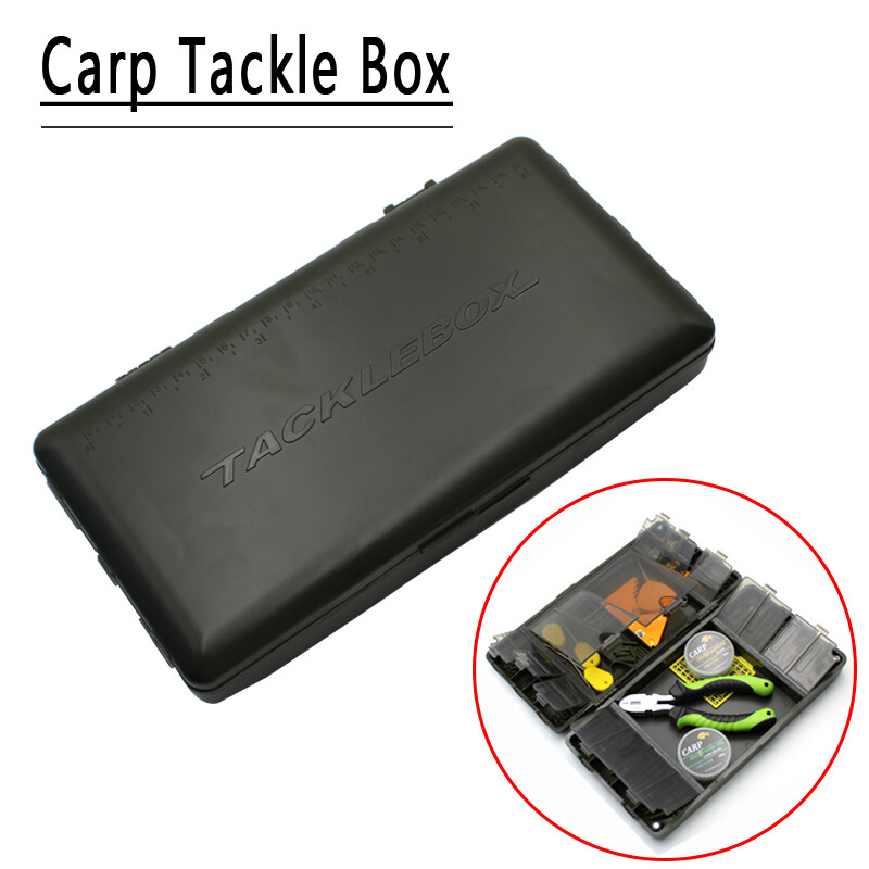 FISHING TACKLE BOX TERMINAL TACKLE SYSTEM CARP SWIVELS HOOKS
