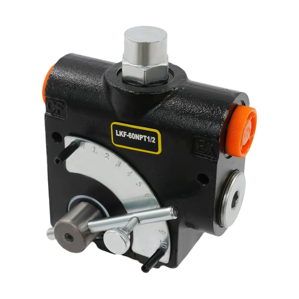 Hydraulic Adjustable Variable Flow Control Valve 0-16 GPM, 1/2” NPT LKF-60