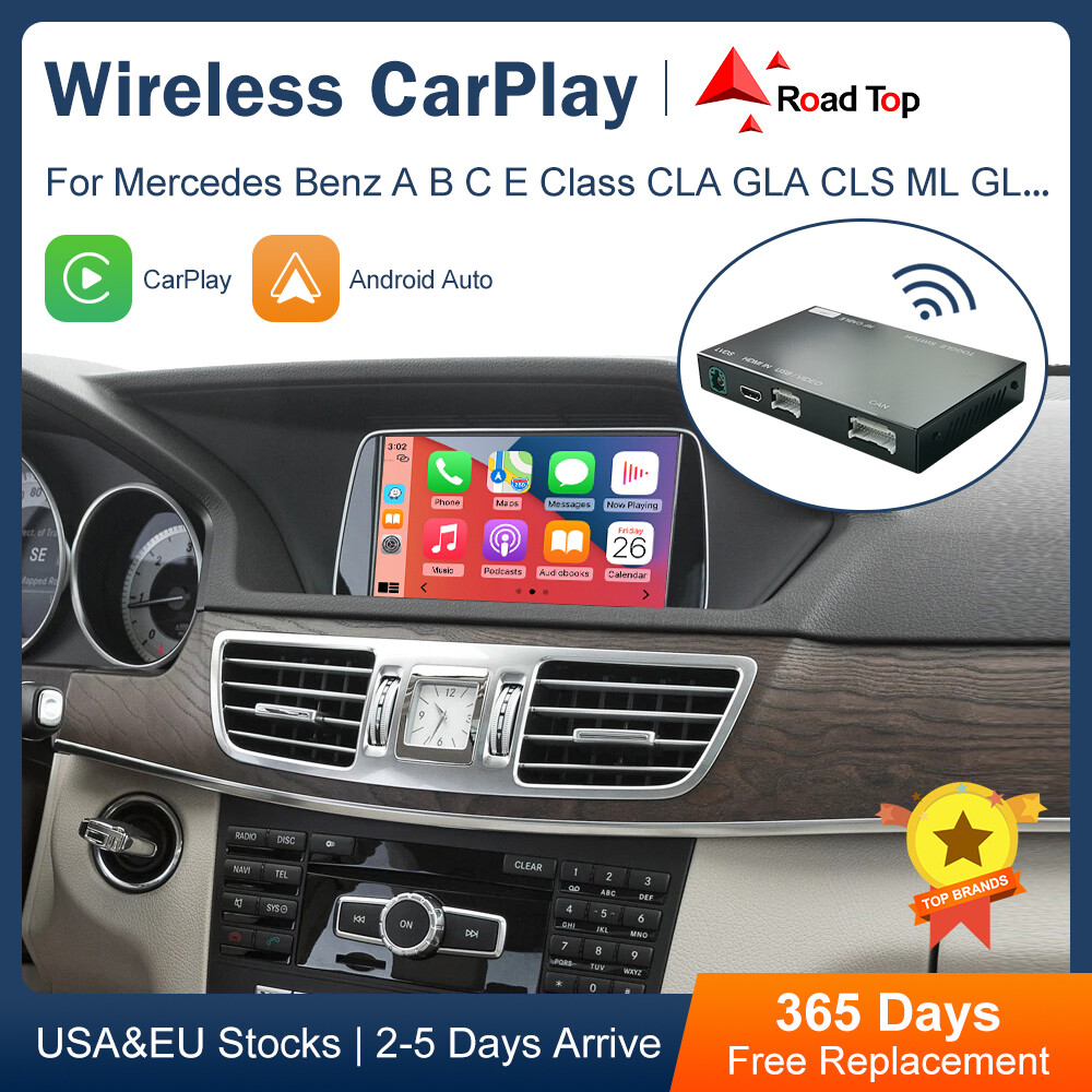 NTG4.5 Wireless Carplay Android Auto Interface For Mercedes Benz A C E CLA ML GL