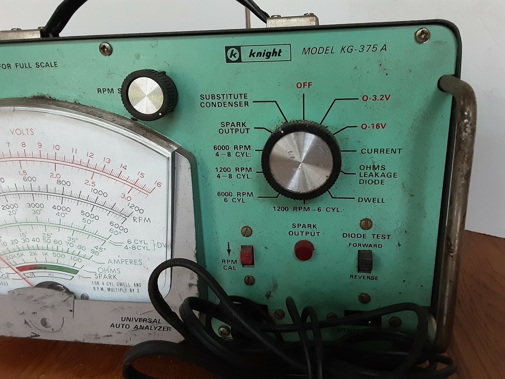 Knight Model KG-375 A Universal Auto Car Analyzer Tester