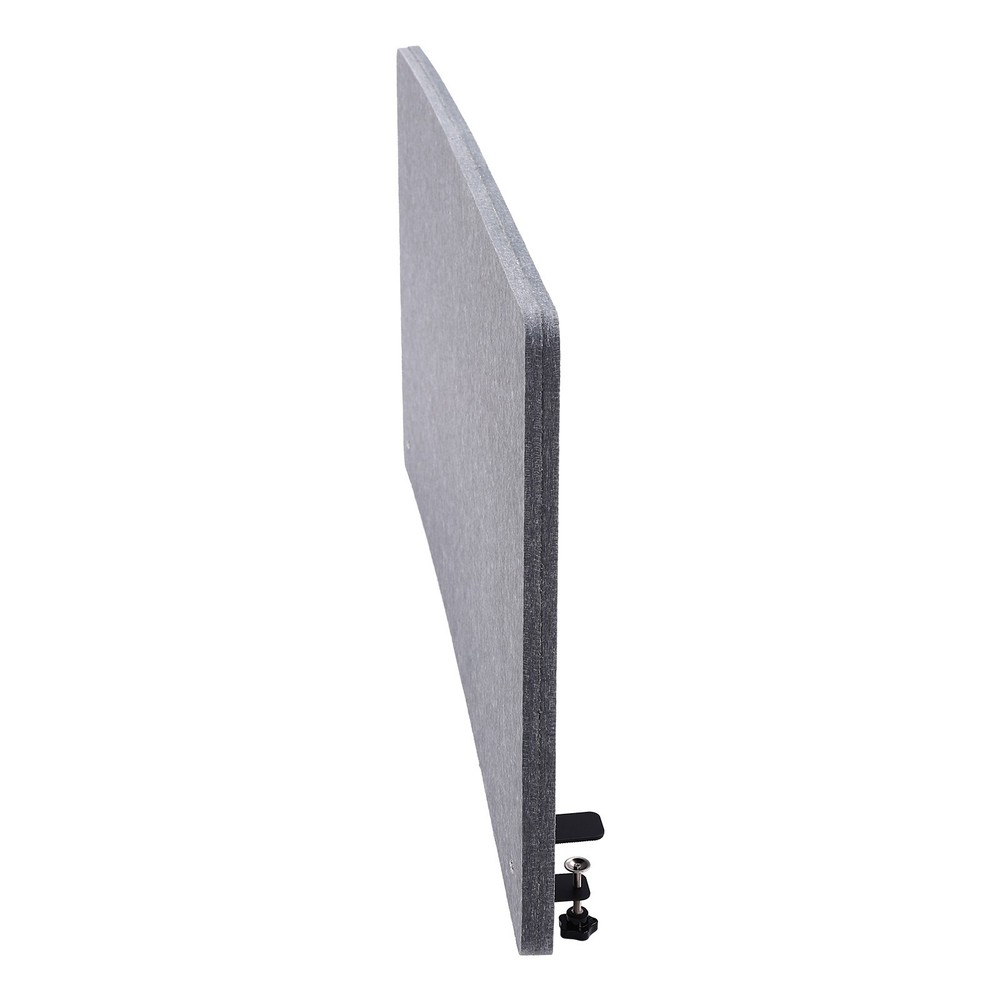 Office Partition, Polyester Desk Divider, Desktop Privacy Panel Table Mounted