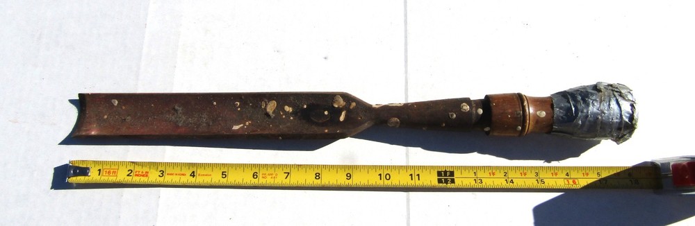 Vintage D.R. Barton 1 1/2" Gouge Chisel - Needs Work