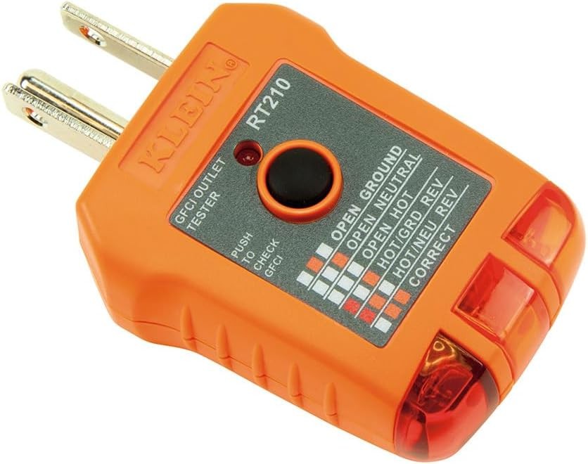 Klein Tools 80077 Voltage Test Kit, Electronic AC/DC Tester, GFCI Green