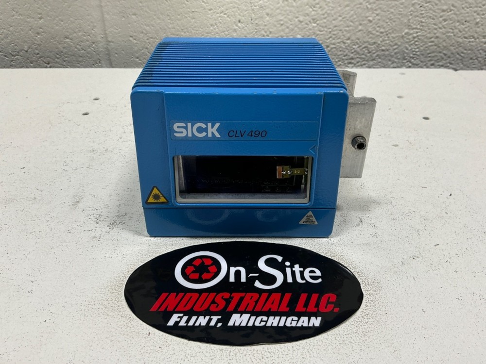SICK CLV490-0010 FIXED MOUNT BARCODE SCANNER CLV490