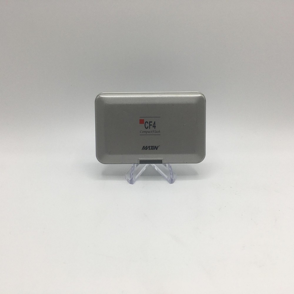 Matin CF4 Compact Flash Memory Storage Protective Case - Made in Korea