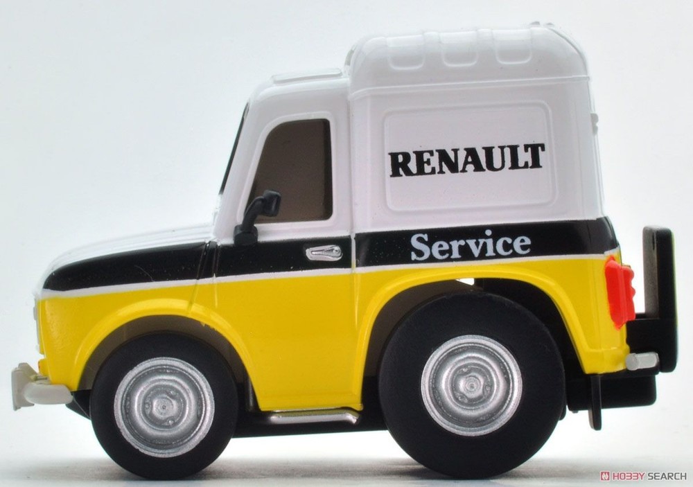 Choro Q Zero Z-46b Renault 4 Fourgonnette Service Car (Plastic Made) Pull Back
