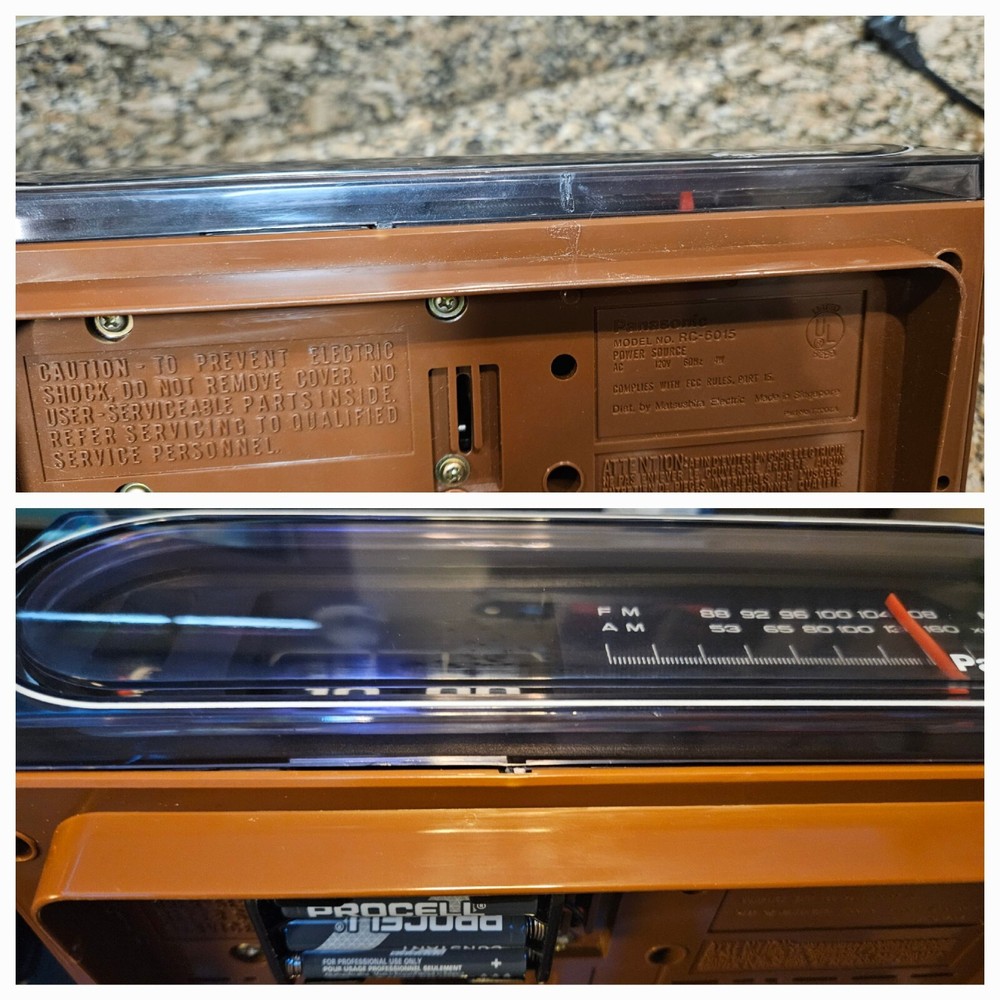 Panasonic Model RC-6015 Back to the Future Modification Service