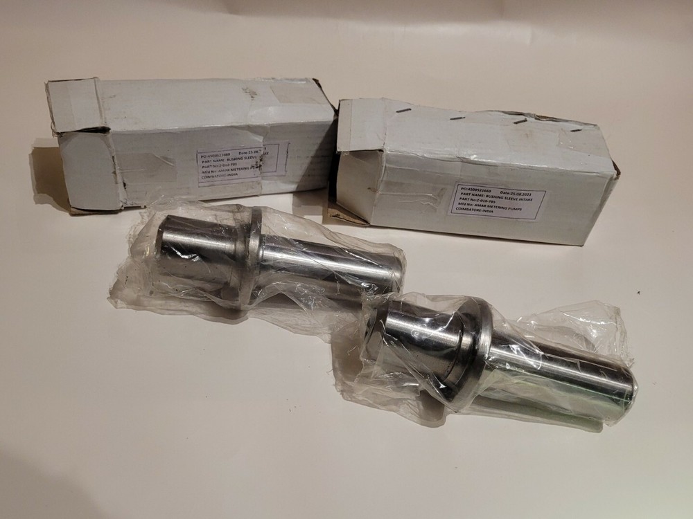(2) Bushing Sleeve Intake Z-010-785 Metering Pump
