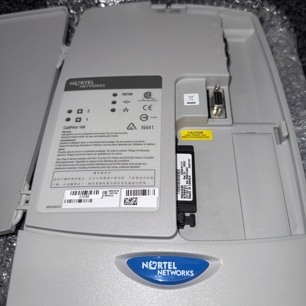 Nortel Network CallPilot 100 Voicemail System