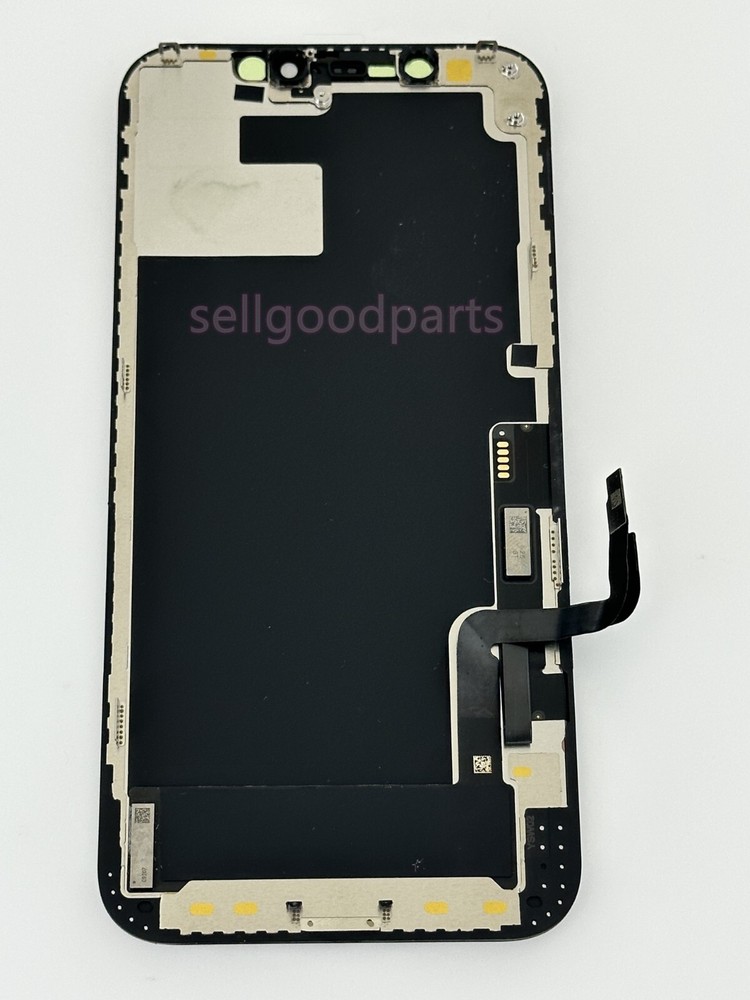 Genuine OEM iPhone 12 Black OLED Replacement Screen Digitizer "Grade A"