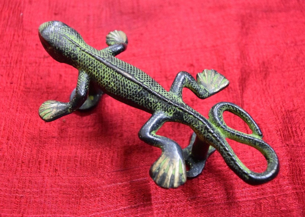 Door Hardware Lizard Handle Brass Metal Cabinet Drawer Kitchen Pull Handle M27
