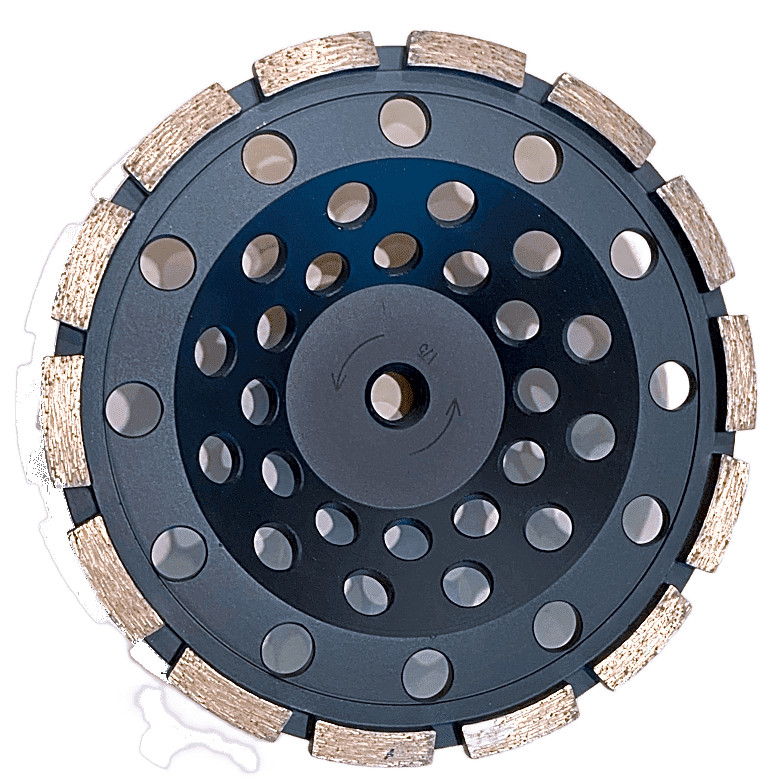 7" Diamond Cup Wheel for Grinding Concrete Masonry 5/8"-11 Thread