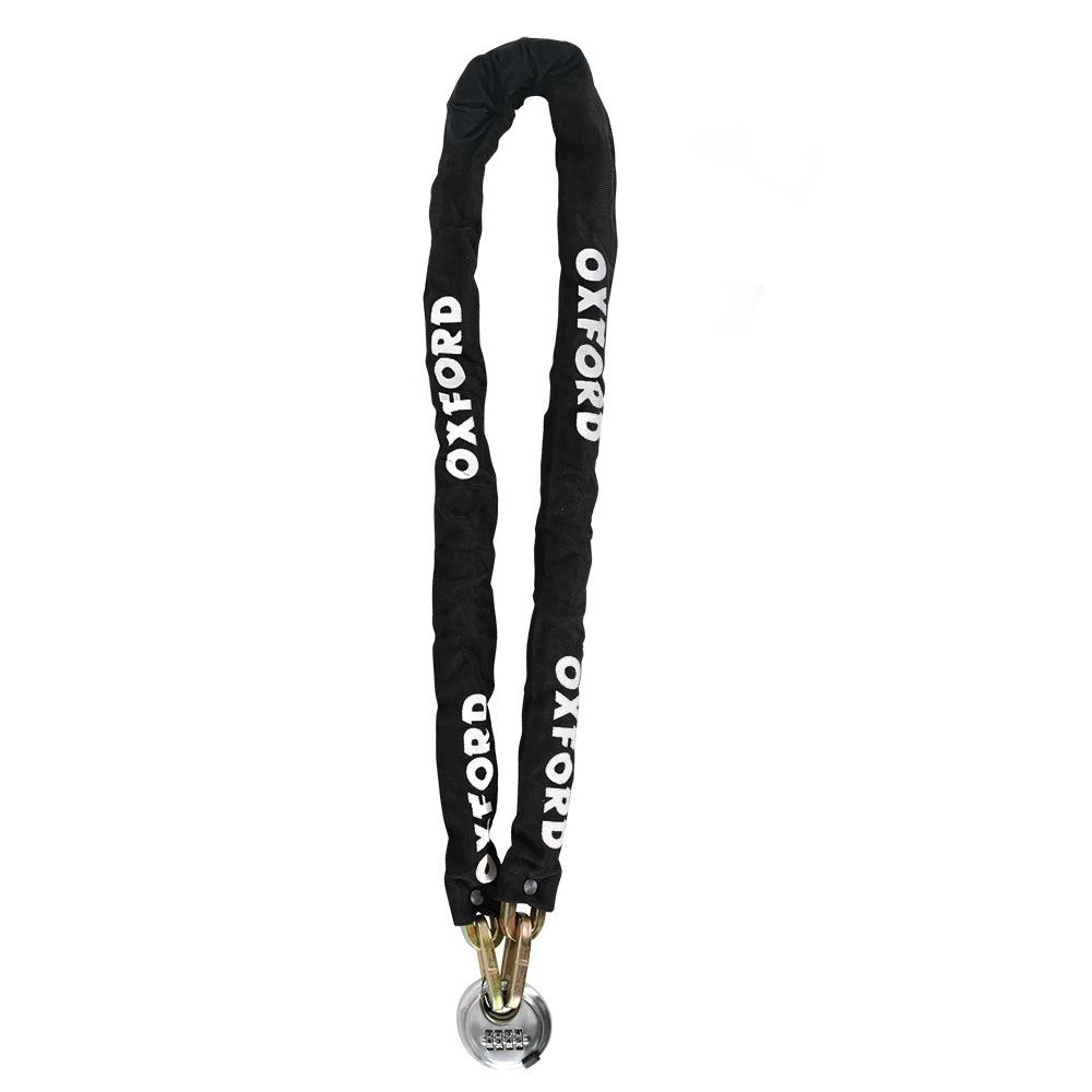 Oxford Discus Motorcycle Chain & Combination Lock 1.5M Theft Security