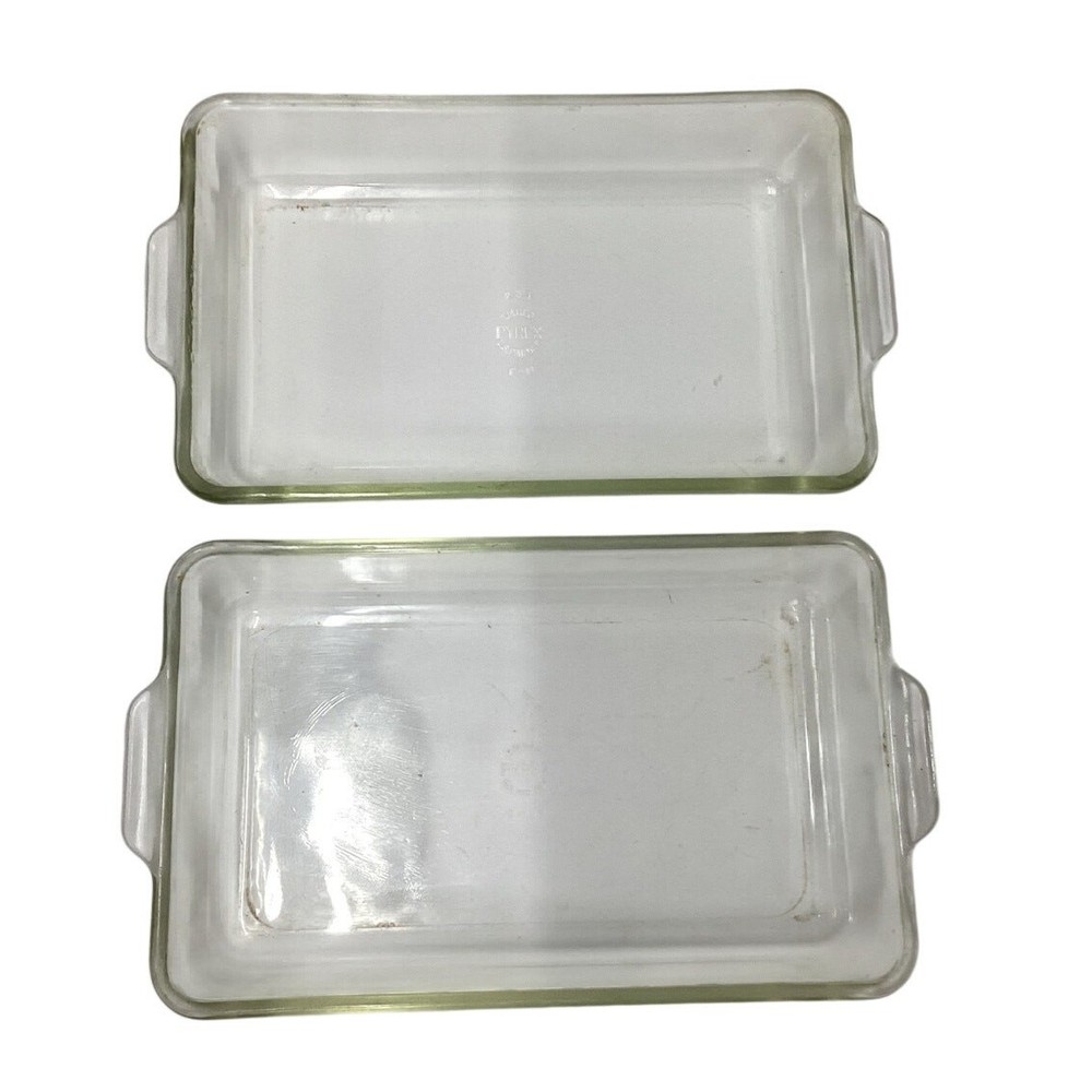 Pyrex 231 Clear Glass Rectangular Baking Dish