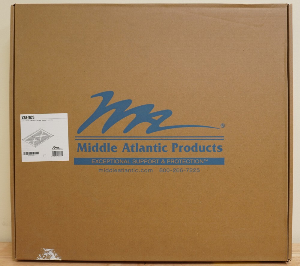 Middle Atlantic Rack Server VSA-1626 16"-26"D Adjustable Telescoping Shelf
