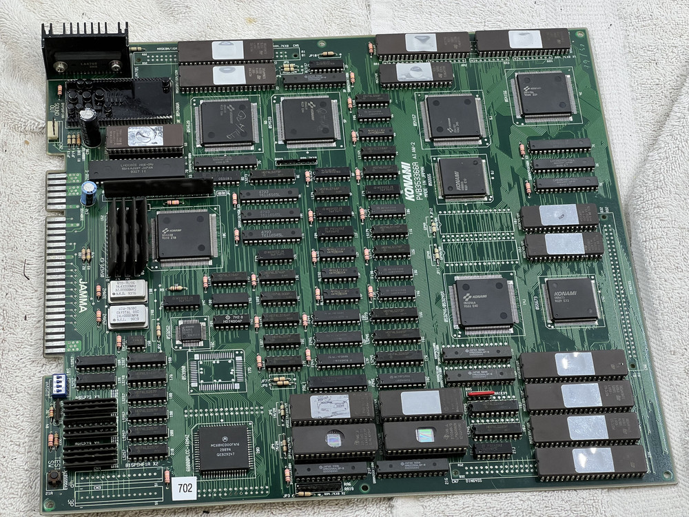 Mystic Warriors JAMMA ARCADE PCB KONAMI Conversion - no boot