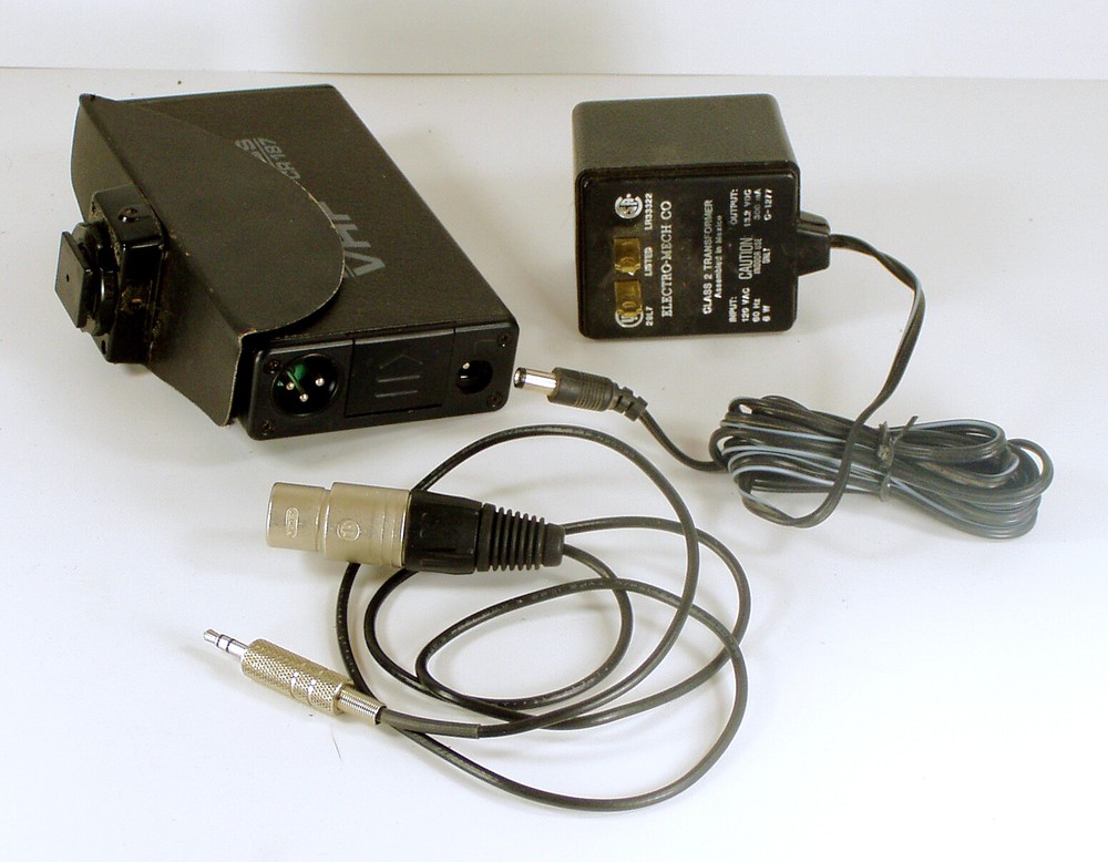 Lectrosonics CR187 Wireless Microphone Transmitter Receiver Two Mics Many Extras