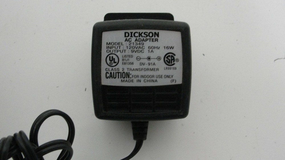 Dickson KT602 temperature chart recorder 6 inch with power supply