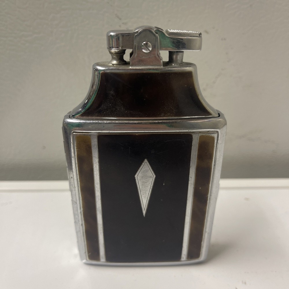 VINTAGE 1940's ART DECO RONSON MASTERCASE LIGHTER & CIGARETTE CASE
