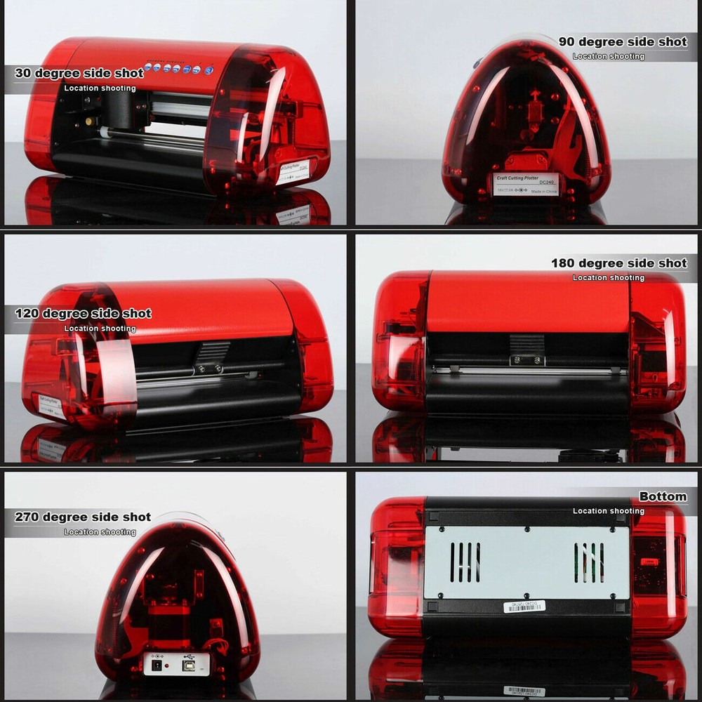 A4 Size Pro CUTOK Mini Vinyl Cutter Plotter Machine with Contour Cut Function