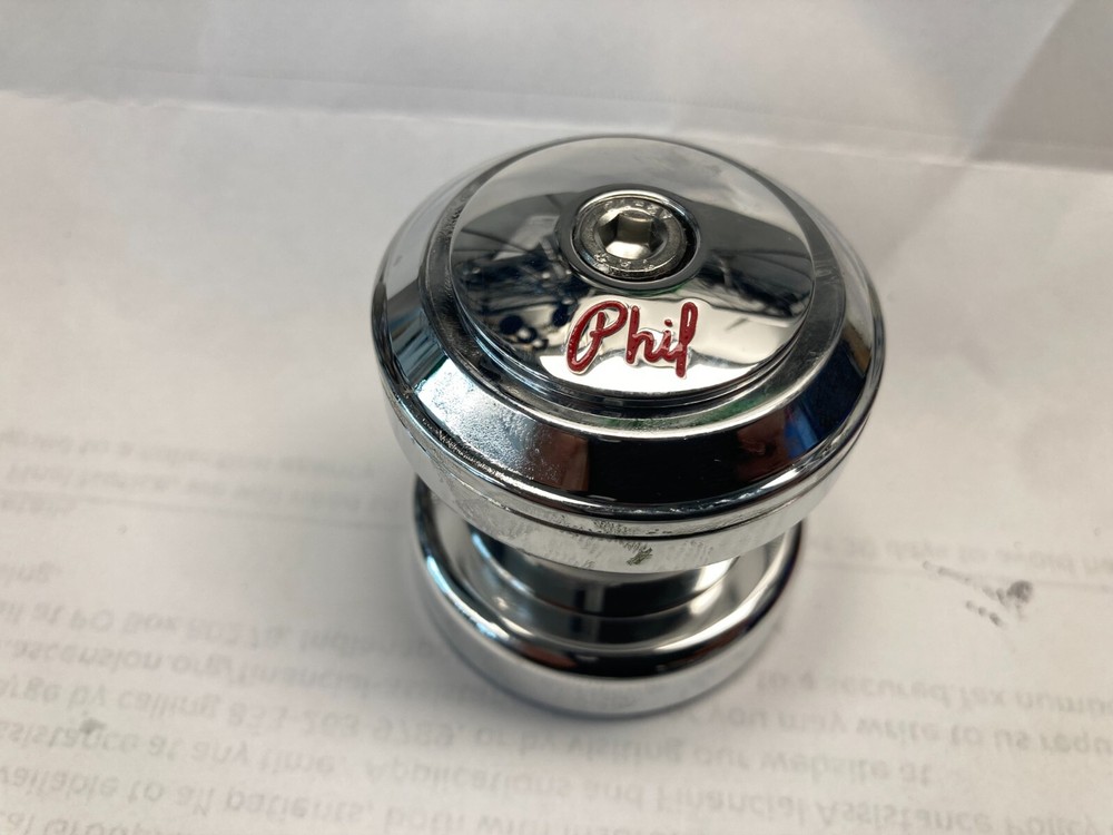 Phil Wood 1-1/8" Headset Silver