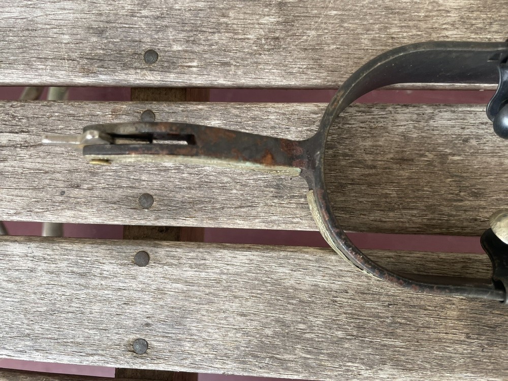 Western Spurs Used, Silver Stars