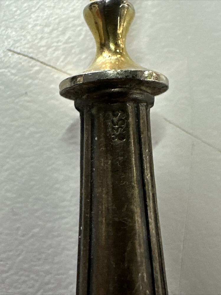 Antique Silver 835 5” Long, 12.2g