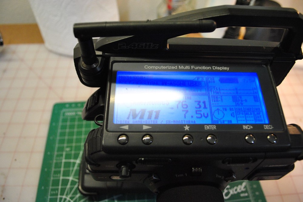 Airtronics M11x RC Racing Computer Transmitter (Missing Battery Cover)