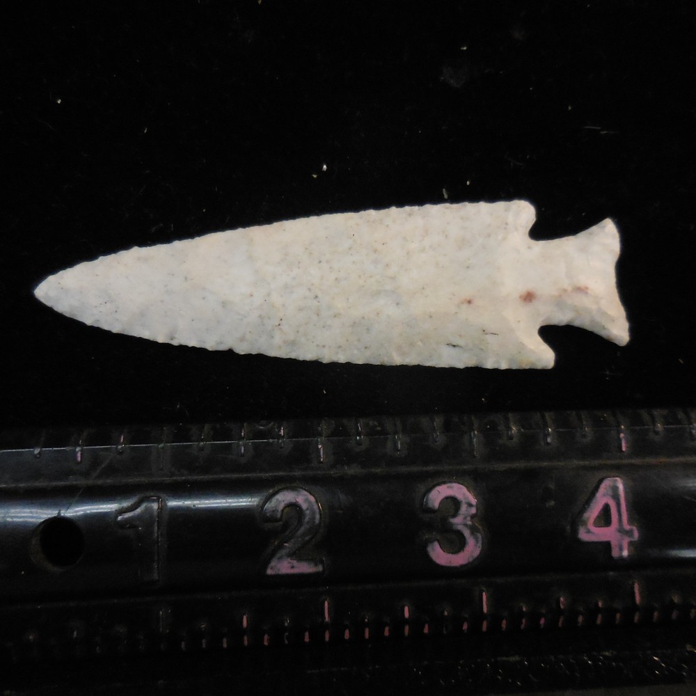 WHITE HARDIN POINT--CLASSIC FORM AND FLAKING