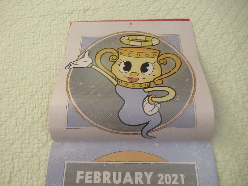 Cuphead 2021 Calendar (Universe Publishing) (Studio MDHR)