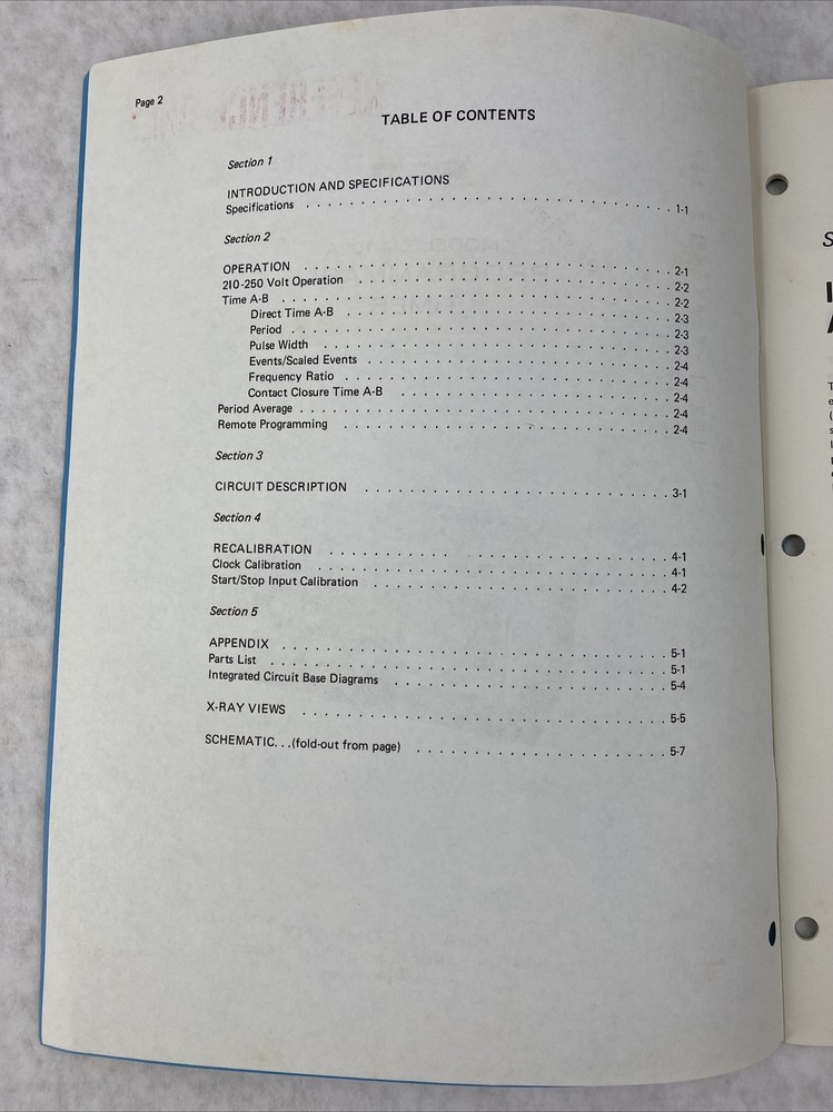 Heathkit SM-102A Programmable Timer Assembly Manual 1973 595-1378-01