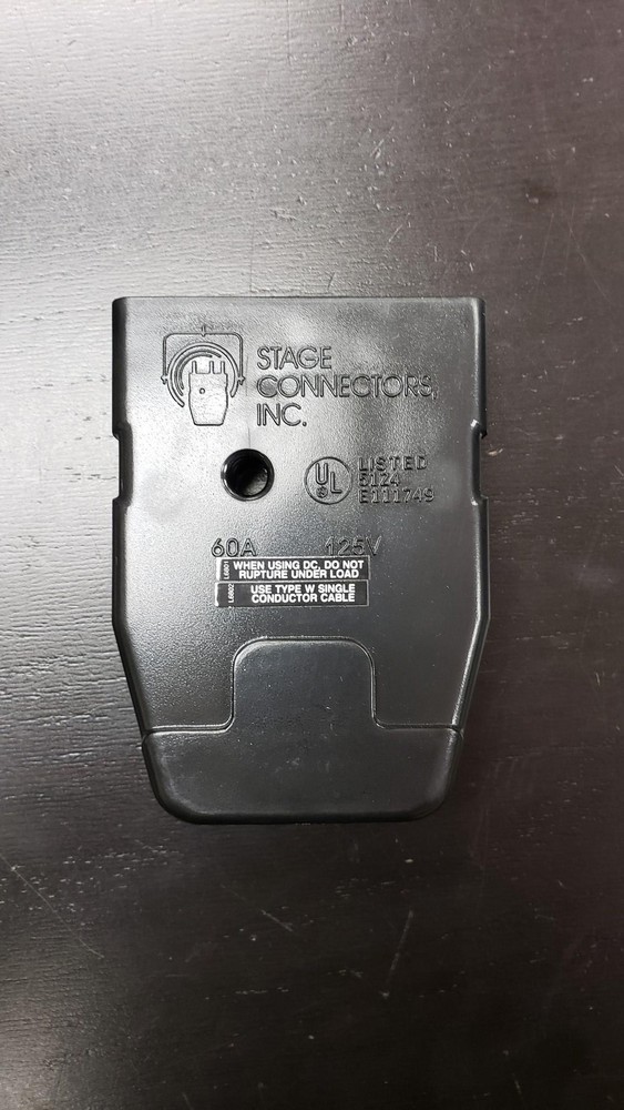 Stage Pin 60A Female Inline Receptacle