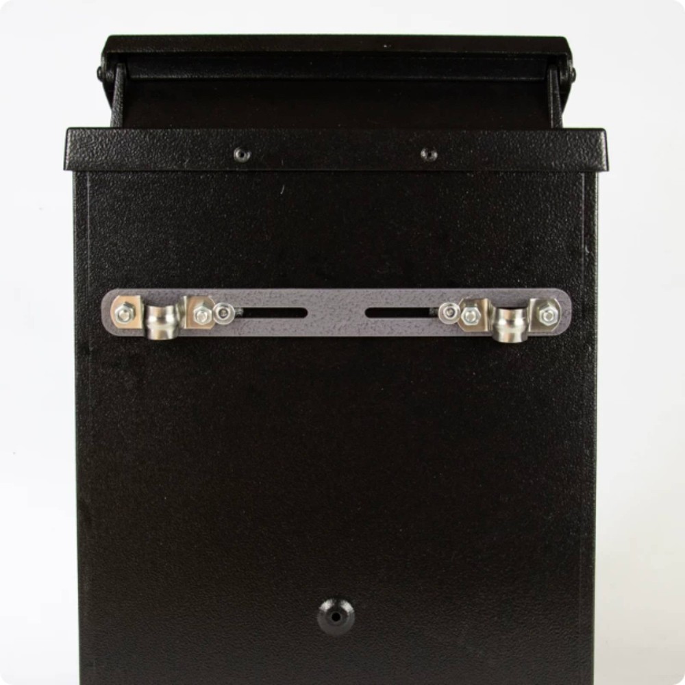 Mailbox Mounting Bracket Reinforcing Support Letterbox Railing Mount for