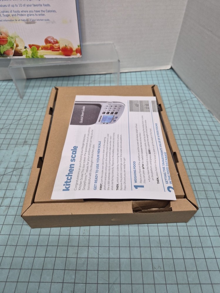 New WEIGHT WATCHERS Smart Points Kitchen Food Scale SMART POINTS New Open Box