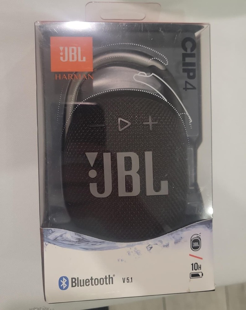 JBL - CLIP4 Portable Bluetooth Speaker  black