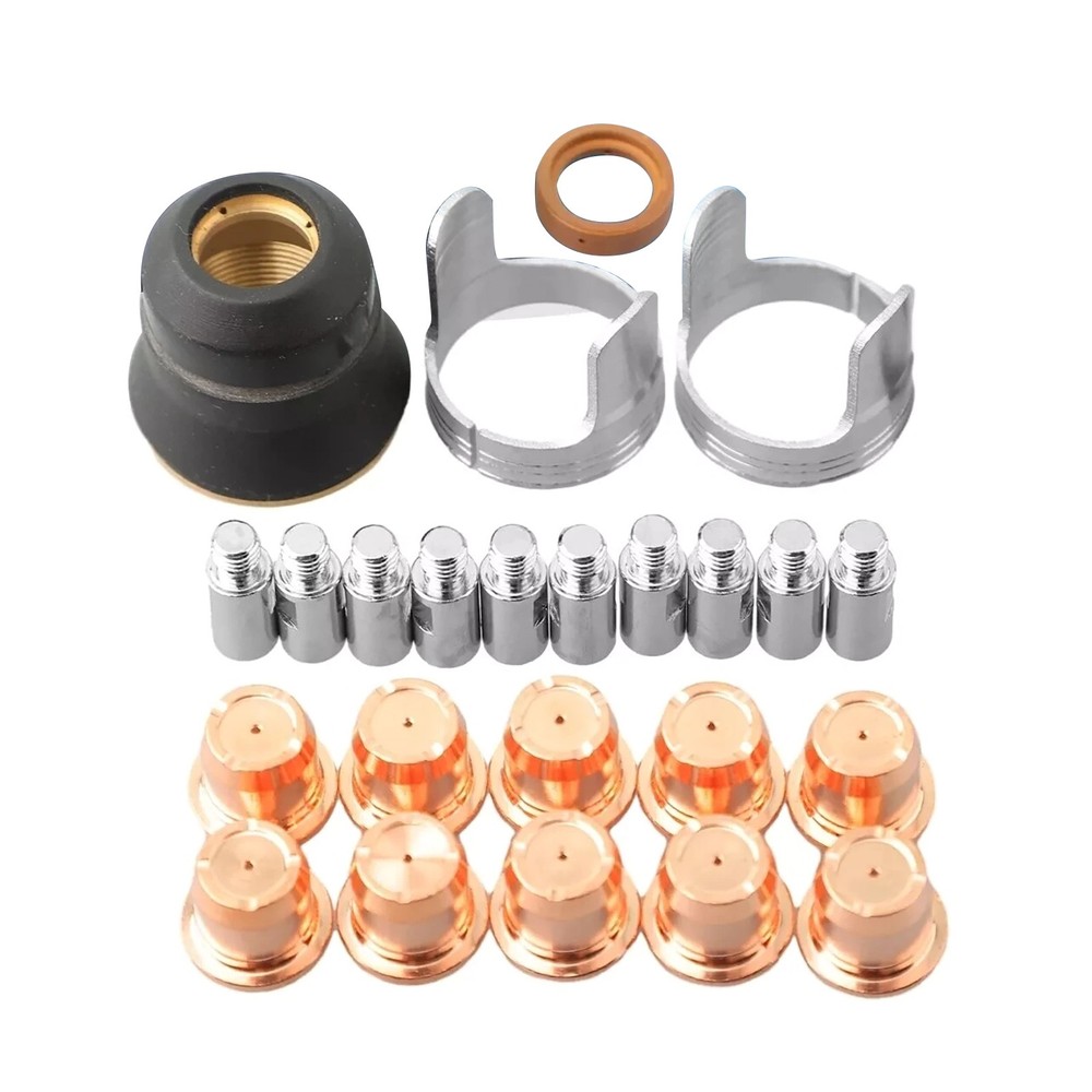 24Pcs New Plasma Cutting Torch Consumables Tips For welding Fit For IPT40