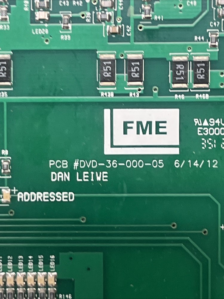 FME Forte Micro Picker Controller PCB Board | PCB #DVD-36-000-05