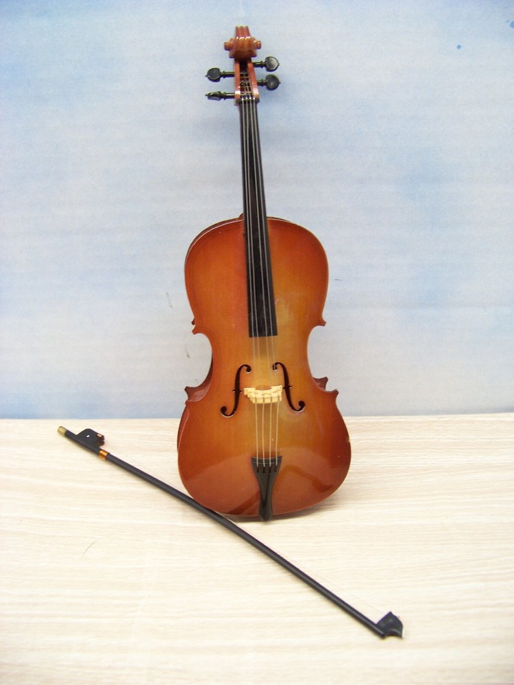 Mini Violin in Case with Bow - 9 1/2 inches