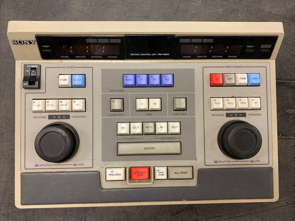 SONY RM-450A EDITING CONTROL UNIT