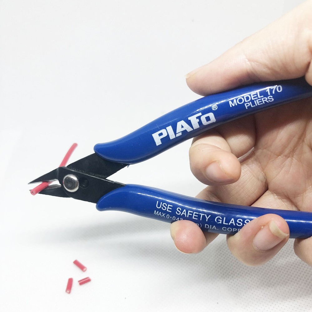 10PCS Plato Model 170 Flush Wire Cable Cutter Cutting Snips Pliers Side DIY Tool