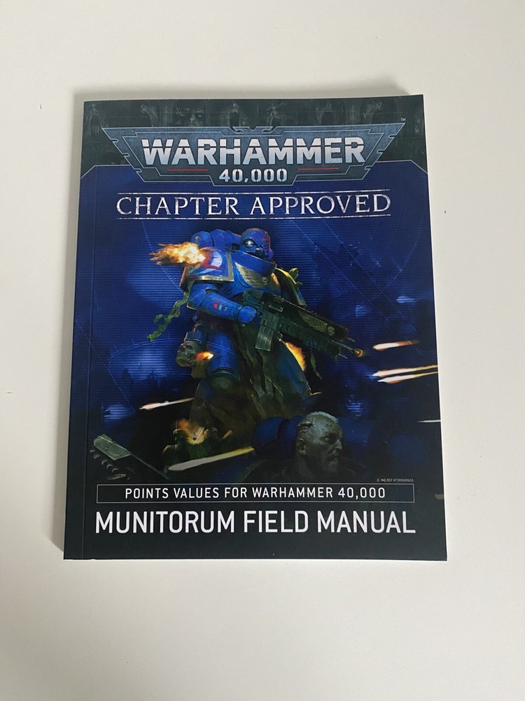 Warhammer 40k Chapter Approved - Munitorum Field Manual Book Reference