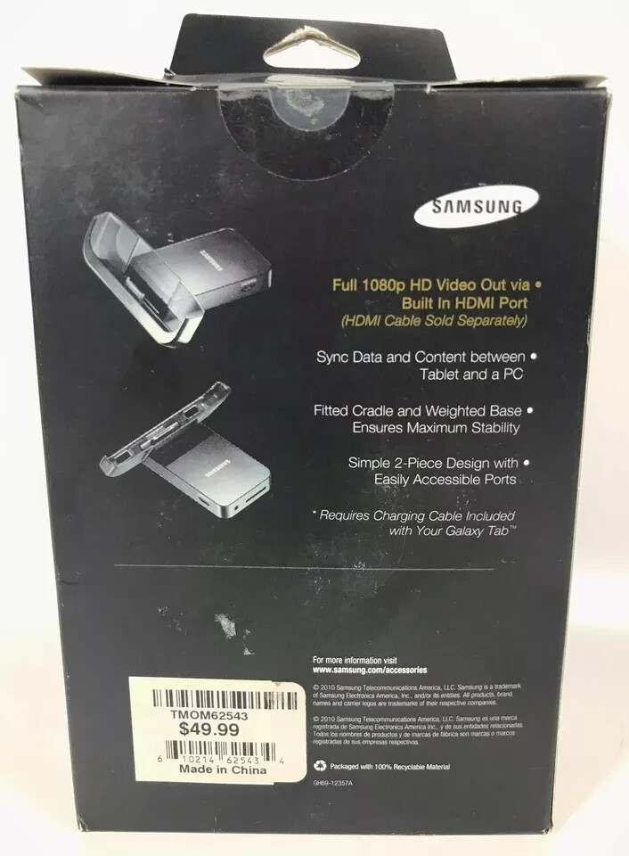 Samsung Galaxy Tab HDMI Multimedia Desktop Dock