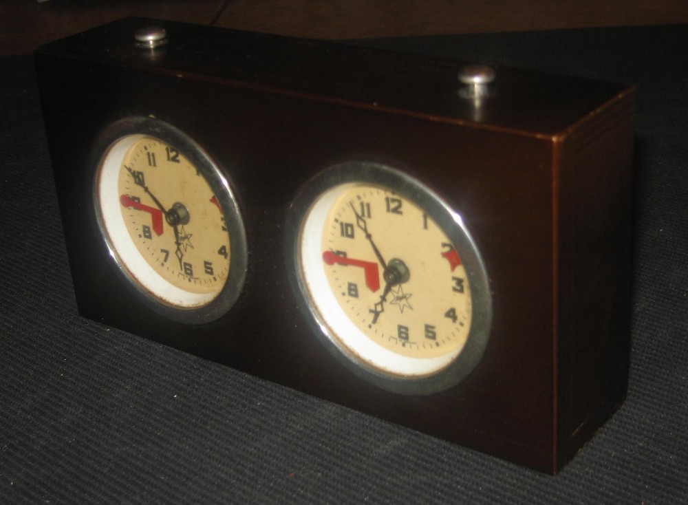 Vintage Alpha German Chess Clock Timer Model # 522