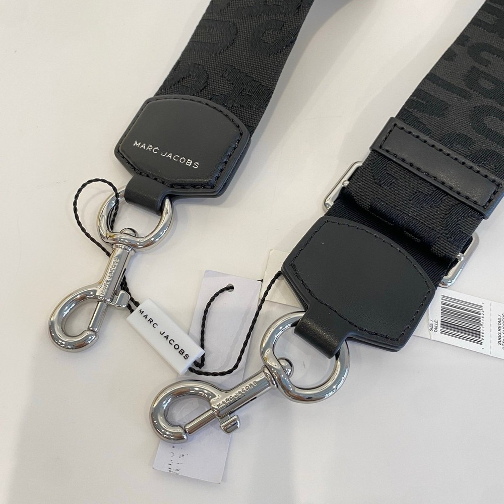 MARC JACOBS Logo Webbing Strap (Bag Belt) 2 inch $85