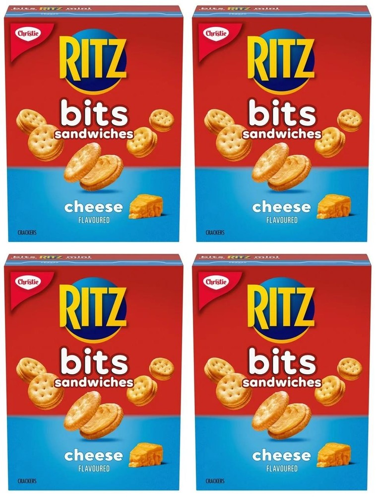 Ritz Bits Cheese Sandwich Crackers, 180g (4 Pack)