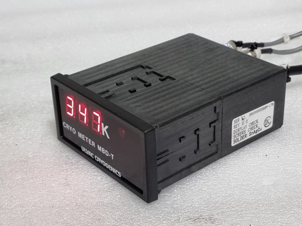 Used ULVAC CRYOGENICS CRYO METER MBD-T / AC 220V