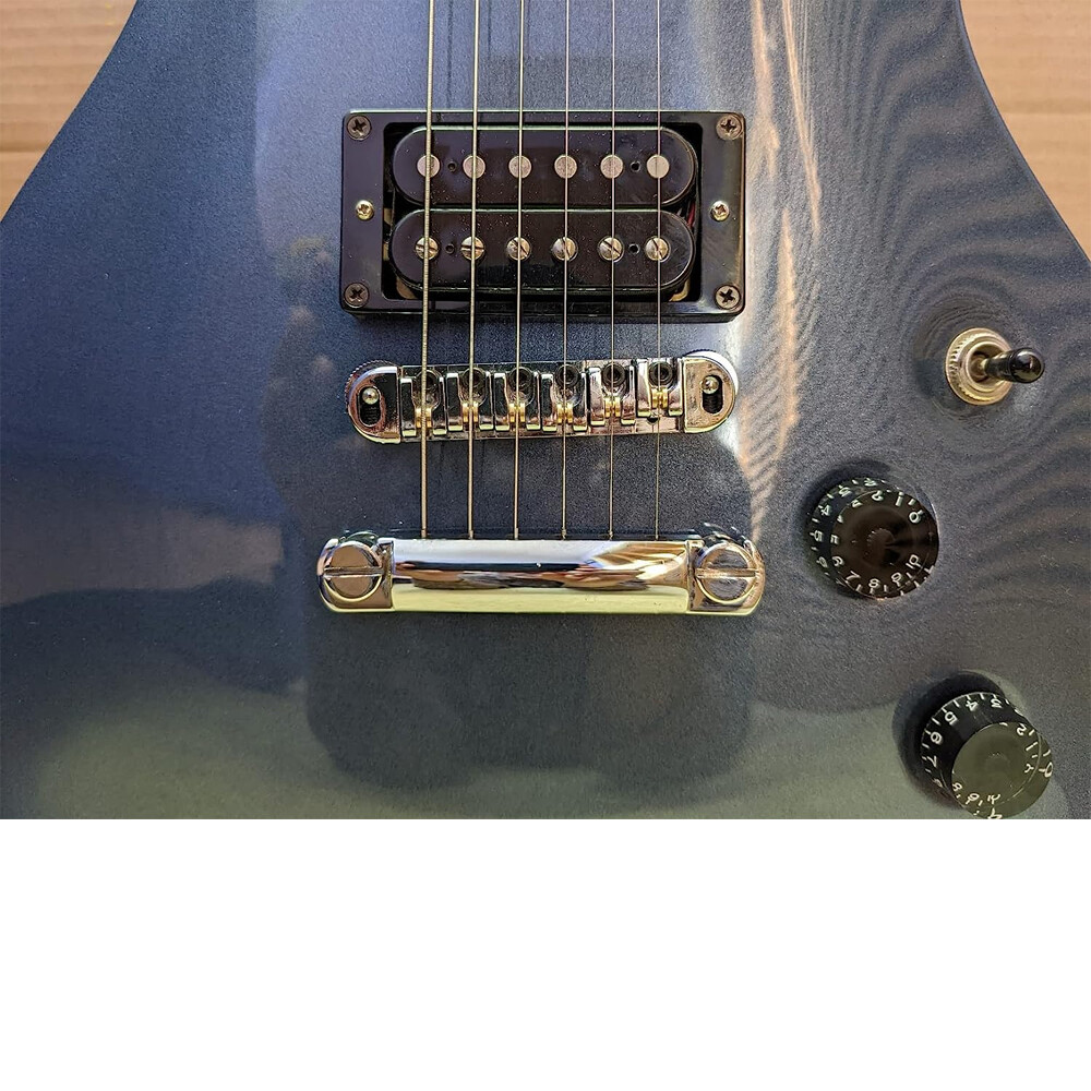 Adjustable Tune-O-Matic Bridge & Tailpiece Roller Saddle for LP Les Paul